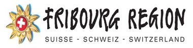Schwarzer Schriftzug Fribourg Region